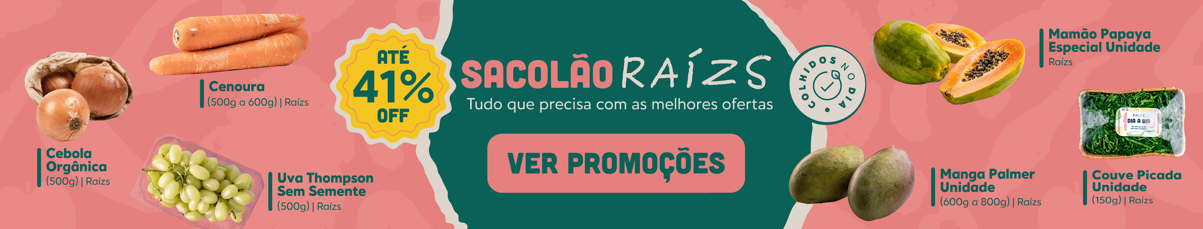 BANNER PRINCIPAL 1: SACOLÃO PREMIUM RAÍZS